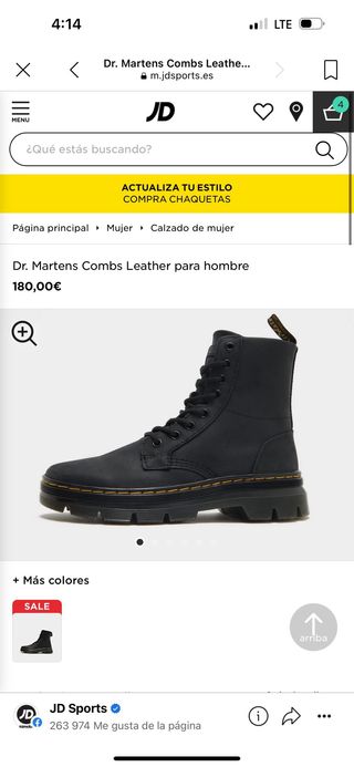 Botas Marca DJ Martens Crewson JD Sport