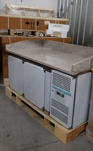 MESA PIZZERA CON MARMOL FREE SHIPPING ENVÍO GRATIS