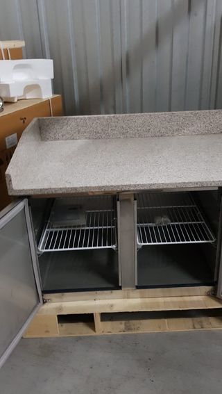 MESA PIZZERA CON MARMOL FREE SHIPPING ENVÍO GRATIS