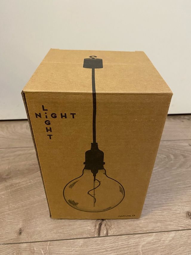 Lámpara colgante que funciona a pilas