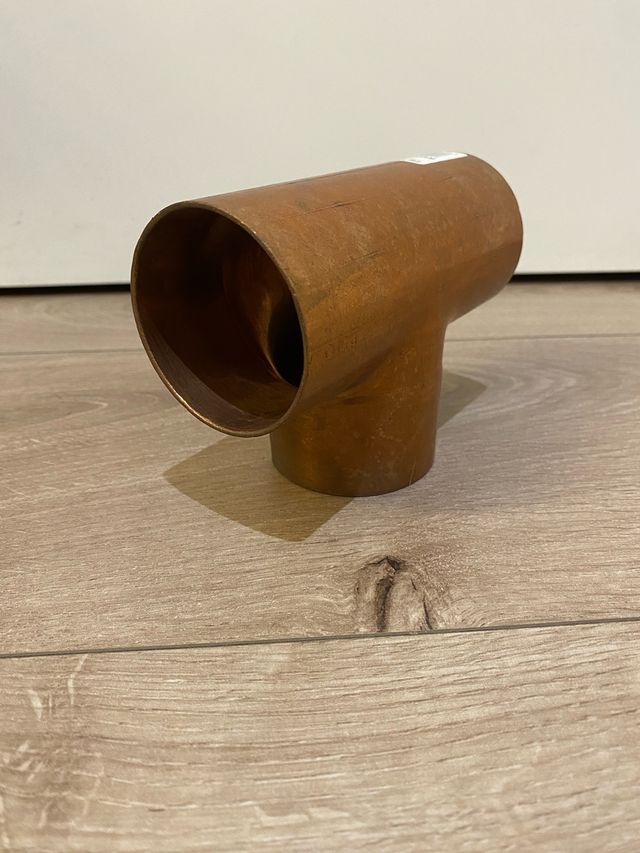 Te de Cobre H-H-H, diámetro 54