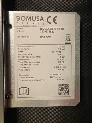 Caldera Domusa IC DX 18