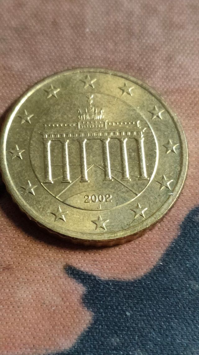 MONEDA 50 CENTIMOS ALEMANIA 2002
