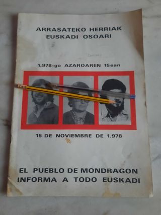 Antigua revista política 1978