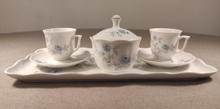 Tète a tète da caffè , porcellana Bavaria