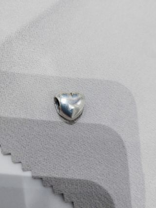 Charm plata corazón