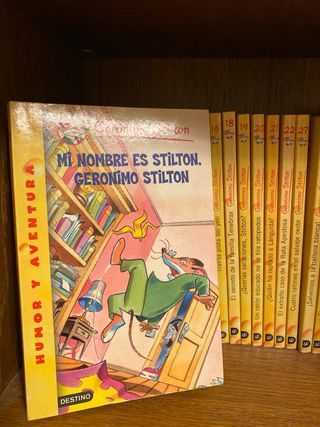 Libros Gerónimo Stilton 