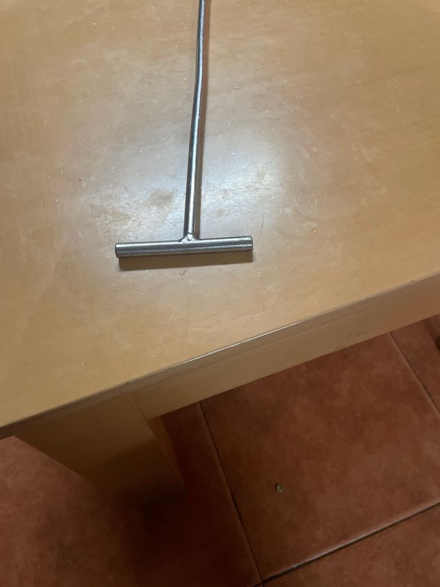 Gancio di trascinamento in acciaio inossidabile lungo 1 metro