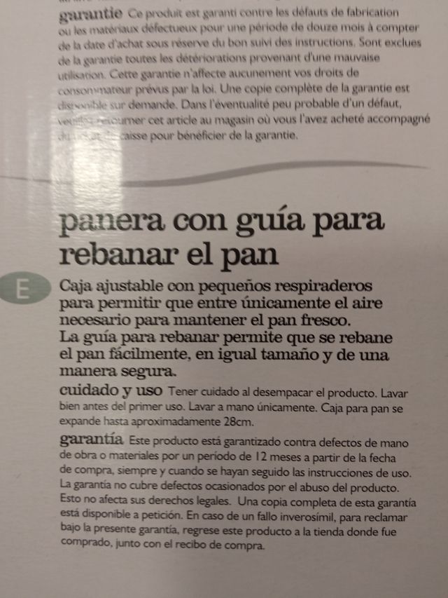Panera extensible