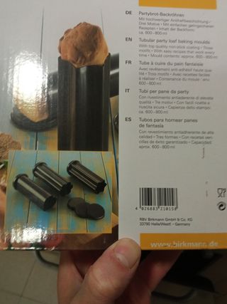 Moldes para pan 