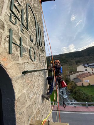 trabajos verticales pirineos 