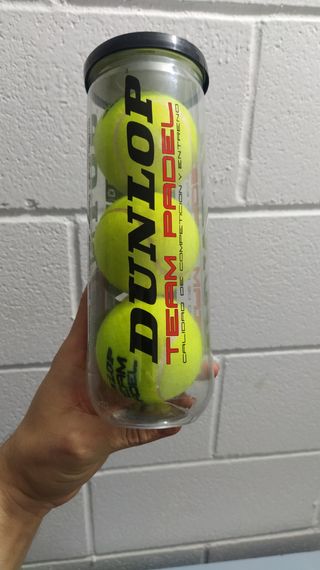 Pelotas Dunlop Team pádel 