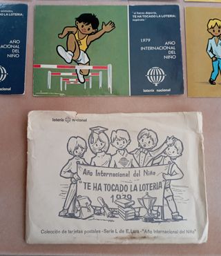 9 postales 1979 Año Internacional del Niño