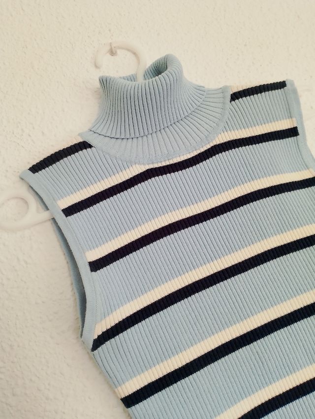 Top cuello alto