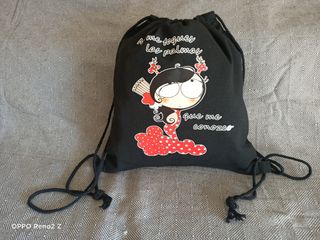 Mochila de lona