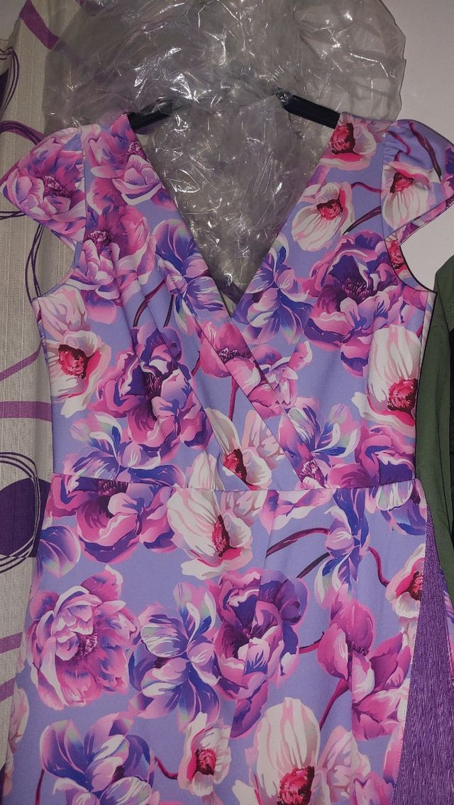 Vestido flecos fiesta