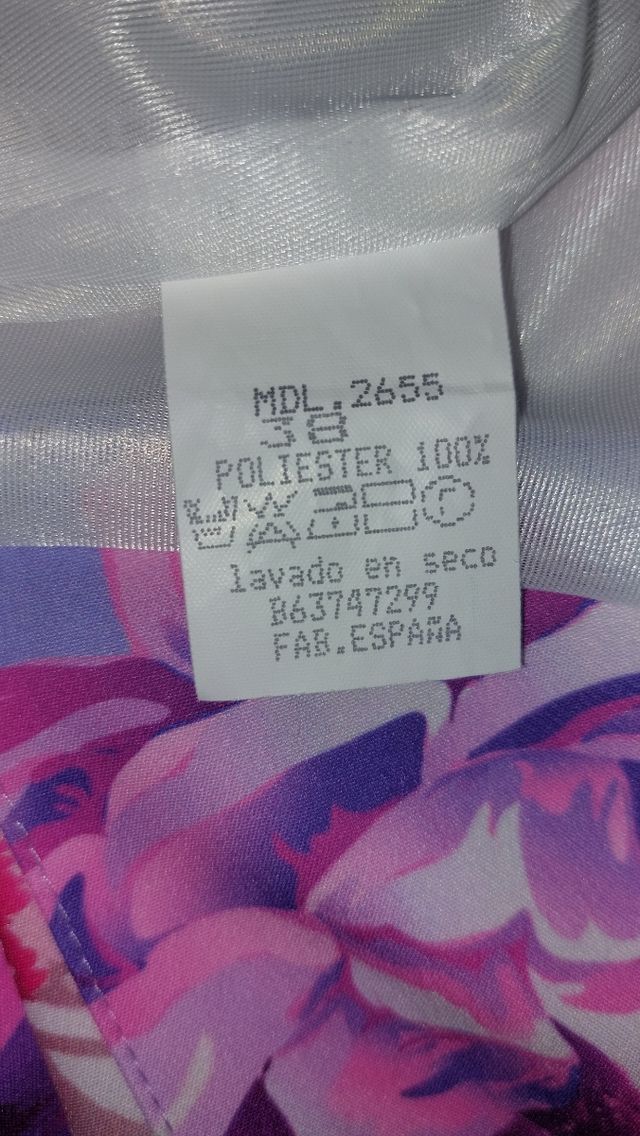 Vestido flecos fiesta