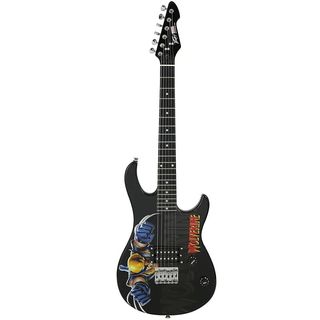 Guitarra Electrica Peavy Negra Marvel Wolverine