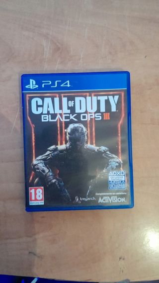 Juego Call Of Duty Black Ops |||PS4