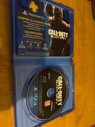 Juego Call Of Duty Black Ops |||PS4