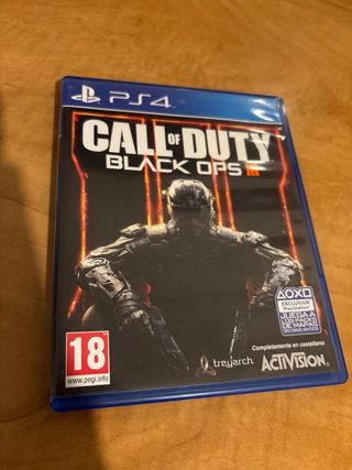 Juego Call Of Duty Black Ops |||PS4