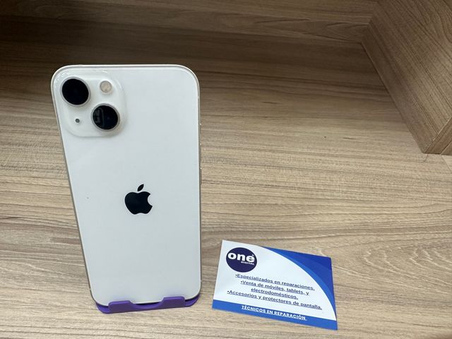 Apple iPhone 13 256GB Color Blanco Bateria 89%.