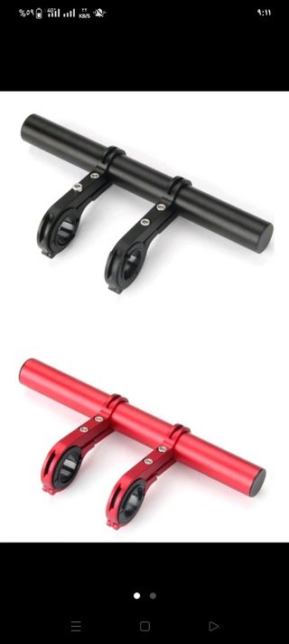 EXTENSOR MANUAL PATINETE BICICLETA

Color rojo y n