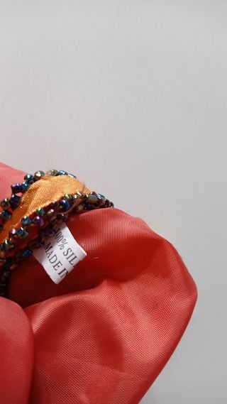Bolso de terciopelo de seda 