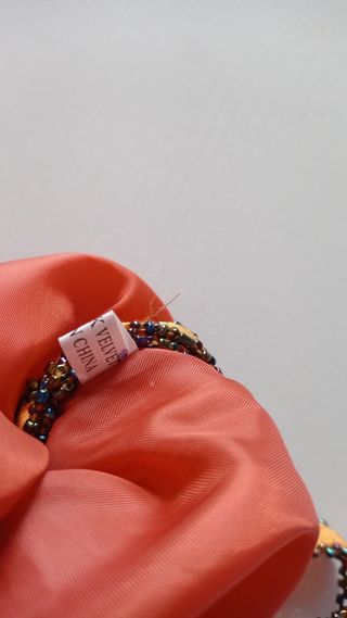 Bolso de terciopelo de seda 