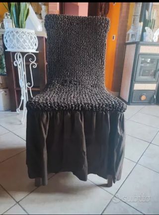 6 coprisedia con gonnella shabby