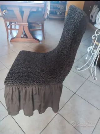 6 coprisedia con gonnella shabby