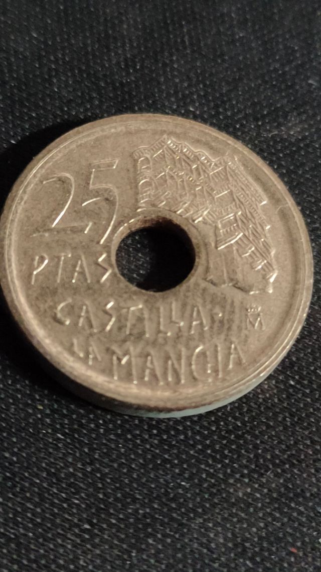 MONEDA 25 PTAS. AÑO 1996