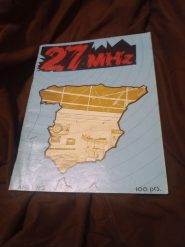 revista de radioaficionados de 27 mhz añ