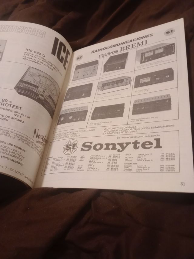 revista de radioaficionados de 27 mhz añ