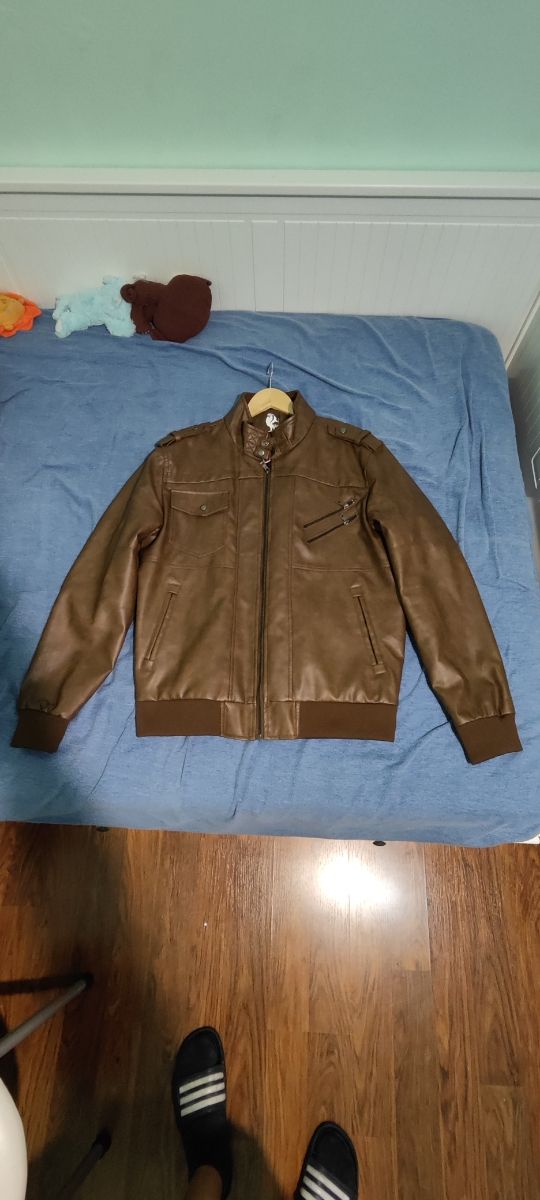 Chaqueta cuero David Outwear