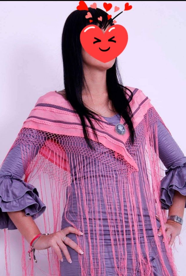 Traje Flamenca.  Gitana. Diseño exclusivo. Modista