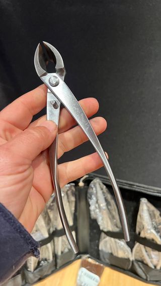 ESTUCHE HERRAMIENTAS BONSAI DINGMU ACERO INOX