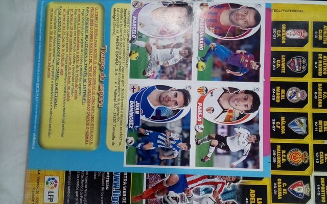 Album della Chromos.Liga 2012-2013.PANINI.