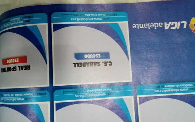 Album della Chromos.Liga 2012-2013.PANINI.