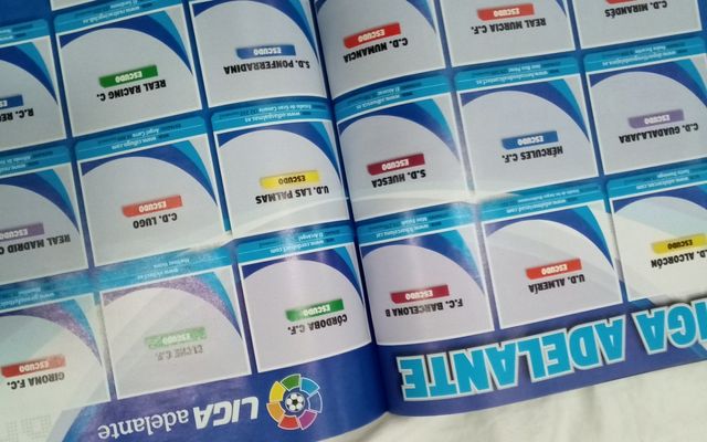 Album della Chromos.Liga 2012-2013.PANINI.