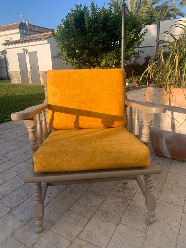 sillon de madera