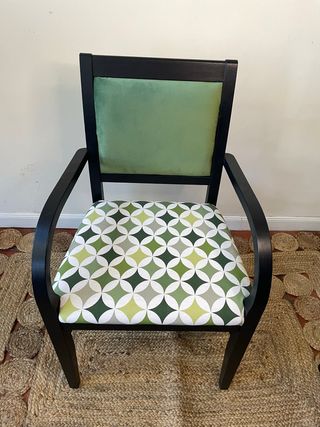 Set de 2 Sillones Verde/Negro
