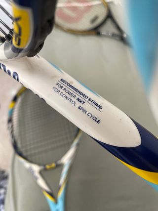 Raqueta wilson 96 y BLX pro model