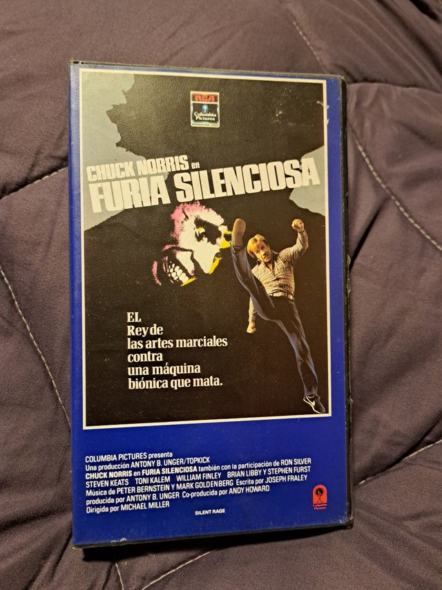 Furia silenciosa Vhs