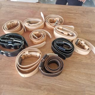 cinture in vera pelle