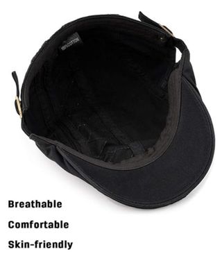 Gorra o boina plana algodón NUEVA