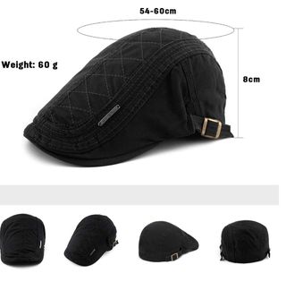 Gorra o boina plana algodón NUEVA