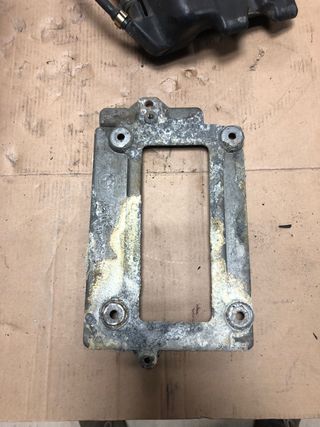 base metalica bateria bmw k100 1985