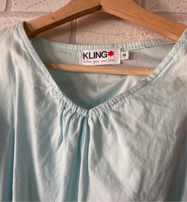 Vestido azul de Kling