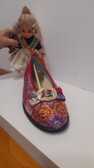 Zapato fallera bailarina